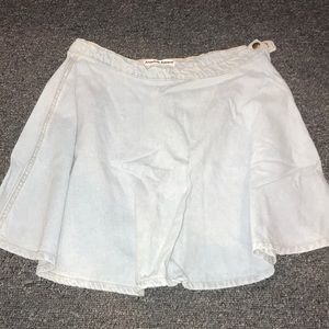 Jean circle skirt